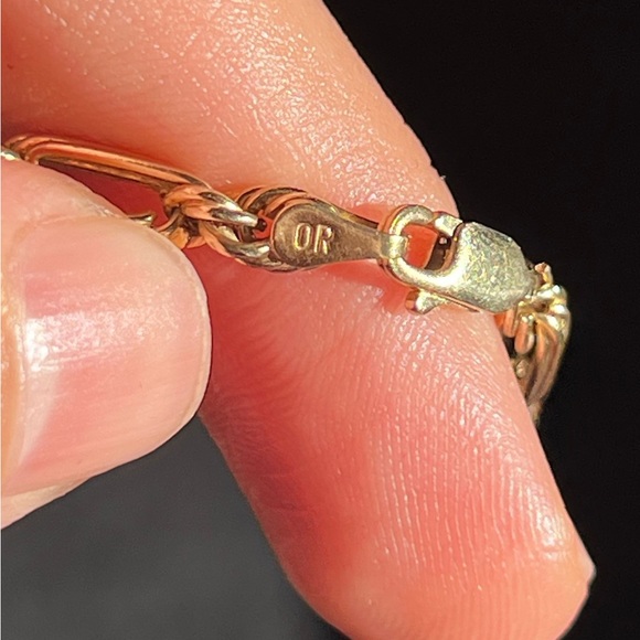 10k gold Rope necklace.Unisex-Thick and sturdy! - Picture 6 of 9